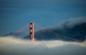 Karl the Fog at the Golden Gate Bridge